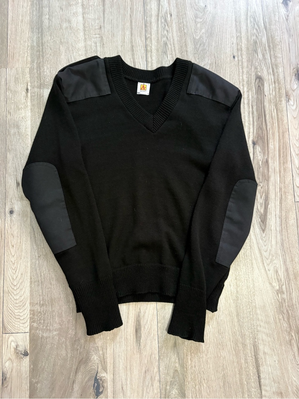 Vintage A+ school apparel Knit uniform sweater men’s